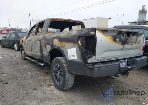 2016 Nissan Titan Xd Pro-4X Diesel from USA, damaged, VIN 1N6BA1F43GN501996